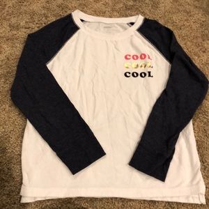 Old Navy girls size 8 (medium),  long sleeve shirt